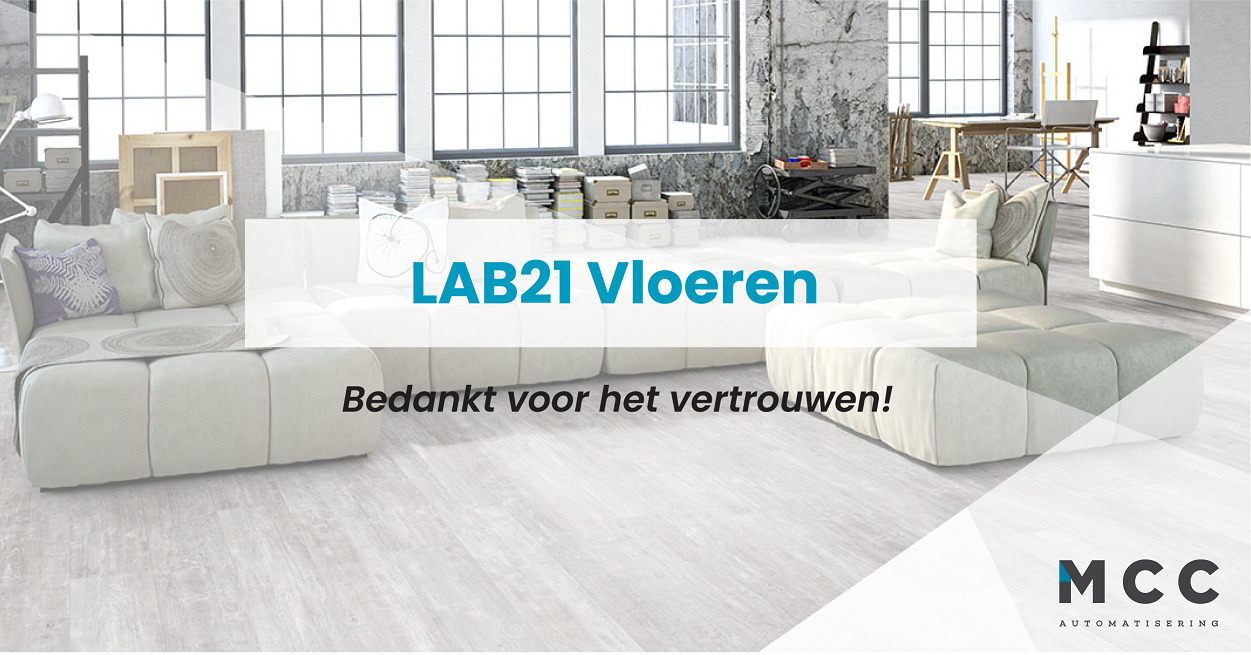 LAB21 vloeren MCC Automatisering
